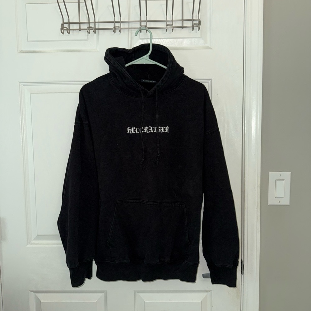 Brandy Melville Black Hoodie Sweatshirt